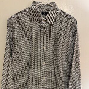 Express Men's 1MX Stretch Slim Fit Dress Shirt - M